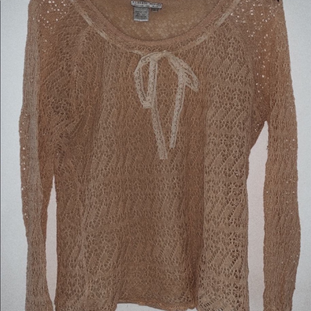 Alberto Makali vintage lace shirt